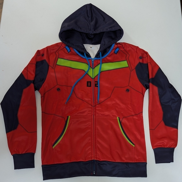 Asuka Zip Jacket Neon Genesis Evangelion - Picture 1 of 7